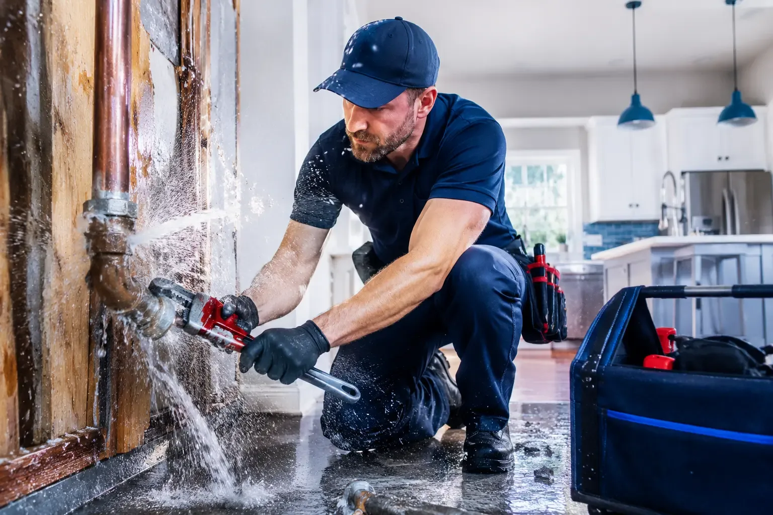 Local emergency pipe repair professionals in West Farmington, OH